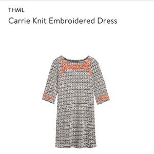 Stitch Fix THML Carrie Knit Embroidered dress